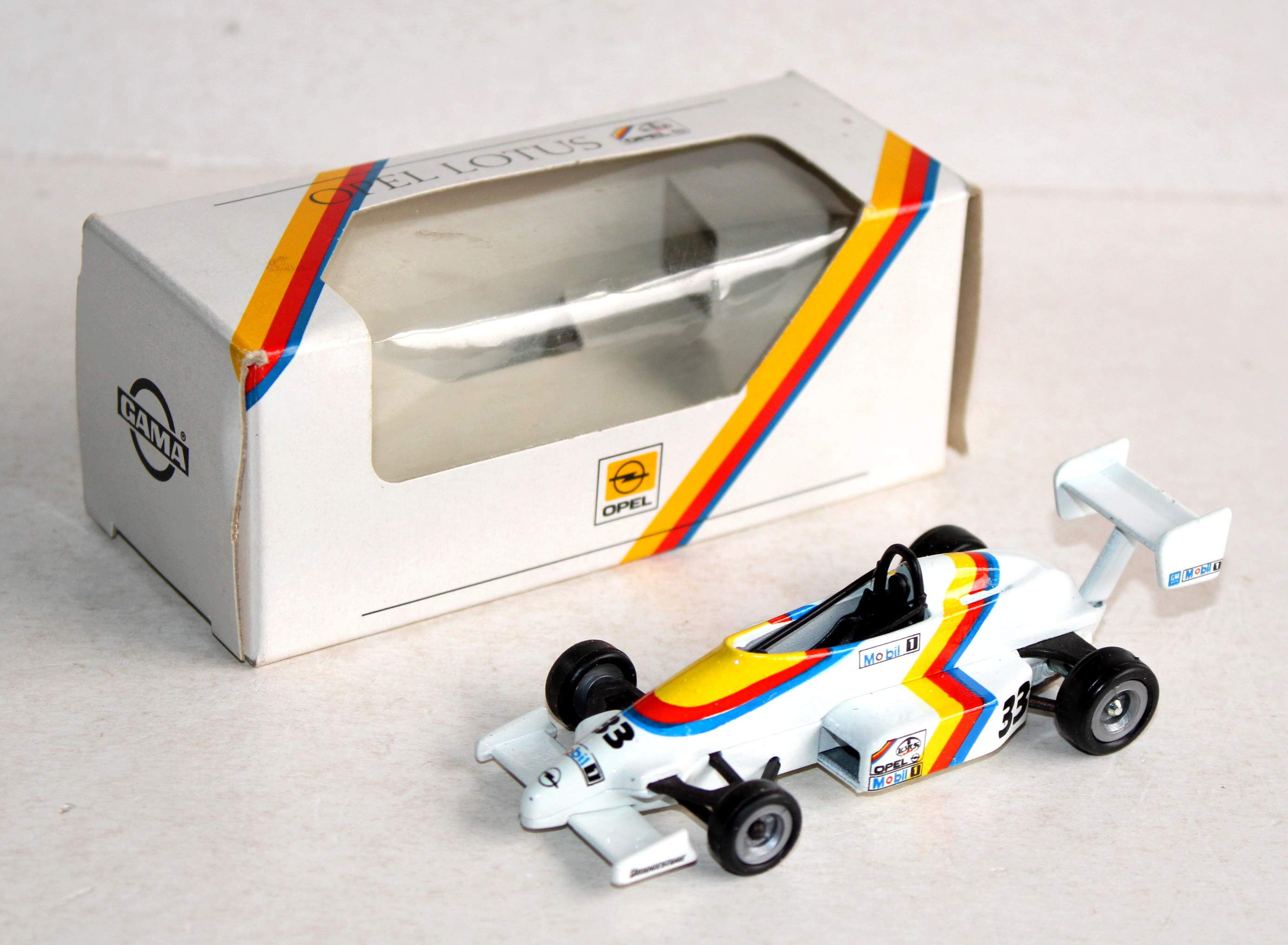 GAMA 1/43 N° 1164 OPEL LOTUS CHALLENGE #33 VOITURE COURSE RACING FORMULE F1 RACE