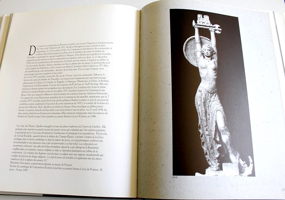 Miniatyrbild: EVARISTE JONCHERE par ROGER GAIN 1991 ADAM BIRO - LIVRE ART / SCULPTURE / STATUE