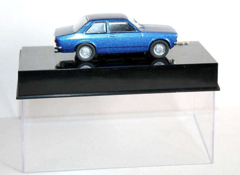 Miniatura: CHEVROLET CHEVETTE LUXO 1973 BLEU, MINIATURE 1/43 VOITURE AUTOMOBILE