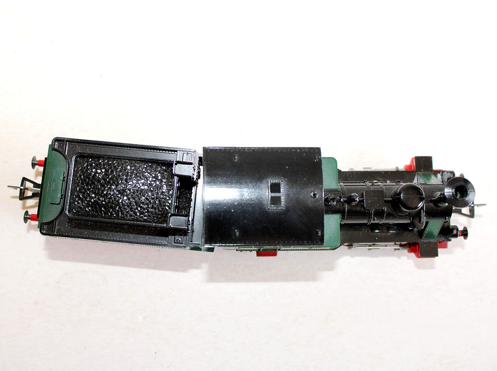 Miniaturebillede: FLEISCHMANN HO 4110 LOCOMOTIVE VAPEUR + TENDER, MOTRICE BETTY, TYPE 020 Bn2, ELB