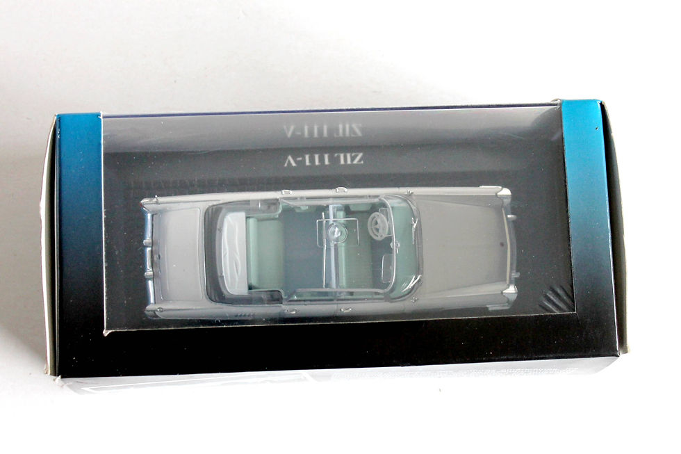 Miniatura: ZIL 111-V VOITURES DE CHEFS D'ETAT - VISITE A MOSCOU, LEONID BREJNEV 1966 - 1/43