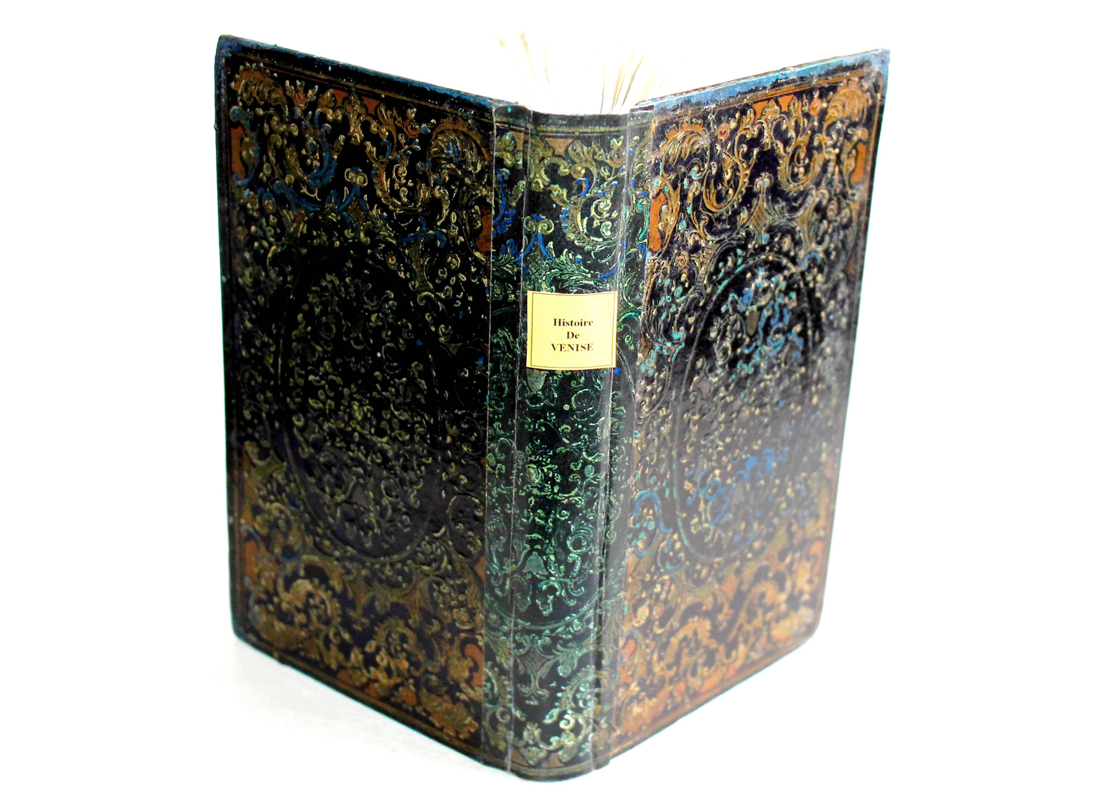 HISTOIRE DE VENISE de F. VALENTIN ORNÉE 4 GRAVURE SUR ACIER 4e EDITION 1844 MAME