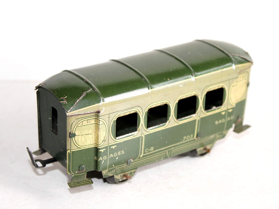 섬네일: RARE! CHARLES ROSSIGNOL O CR 703 WAGON BAGAGES FOURGON COUVERT TÔLE LITHOGRAPHIÉ