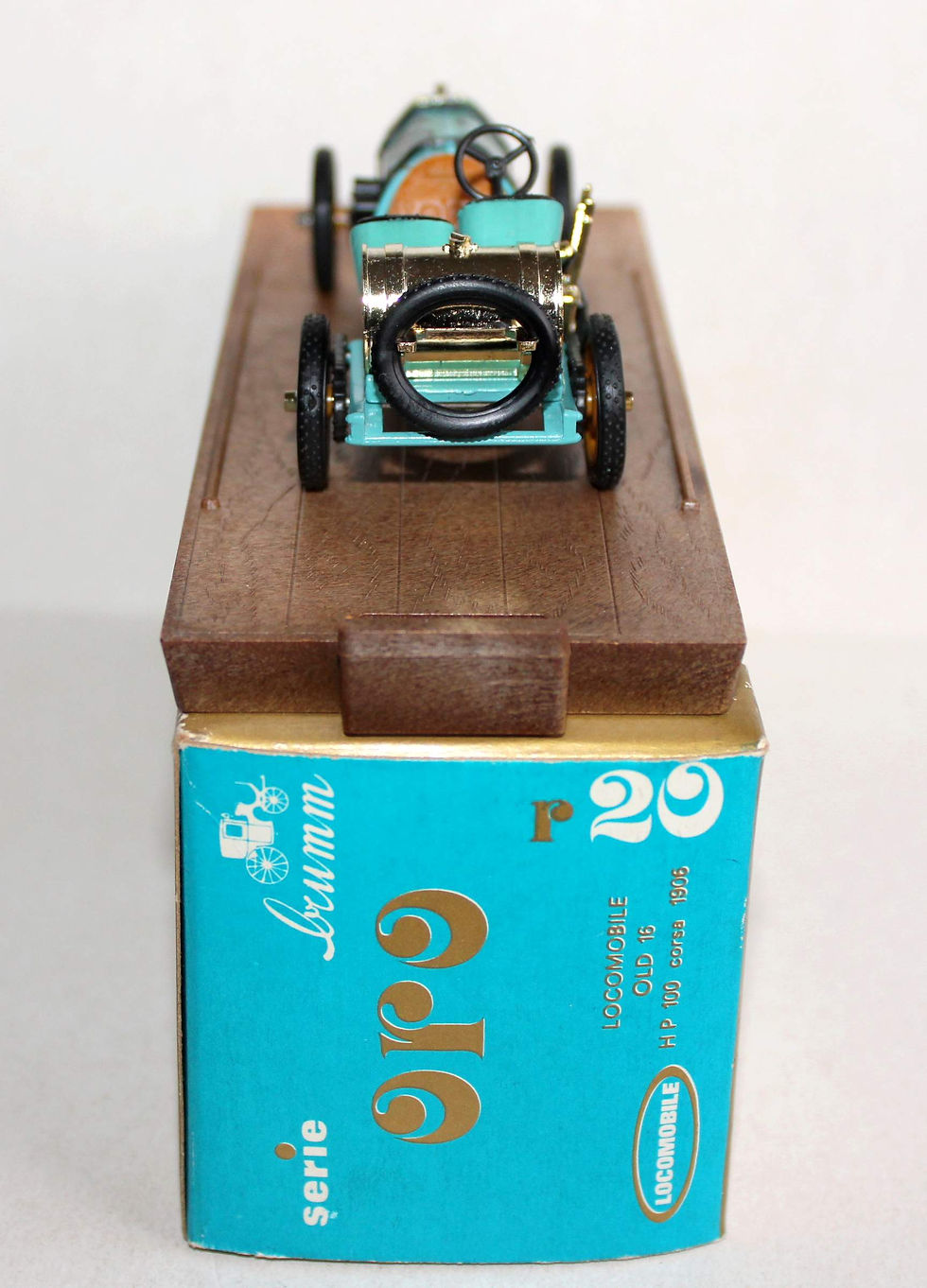 Miniatyrbild: BRUMM ORO 1/43 R 20 LOCOMOBILE OLD 16 HP 100 CORSA 1906, VOITURE MINIATURE AUTO