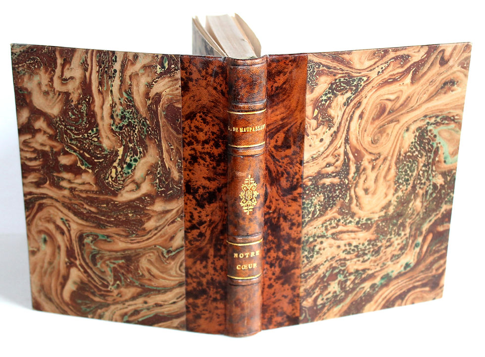 NOTRE COEUR de GUY DE MAUPASSANT DESSINS de LELONG GRAVURE de LEMOINE OLLENDORFF