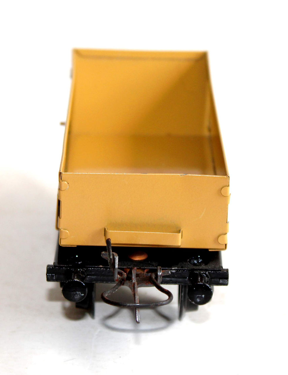 Miniature : HORNBY O, 1/48 WAGON TOMBEREAU BENNE BASCULANTE PIVOTANTE, TRINIDAD LAKE ASPHALT