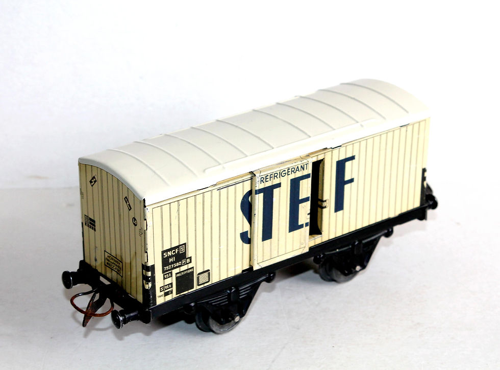 HORNBY O / 0, 1/48 WAGON REFRIGERANT STEF, FOURGON FRIGORIFIQUE SNCF HI 7527382