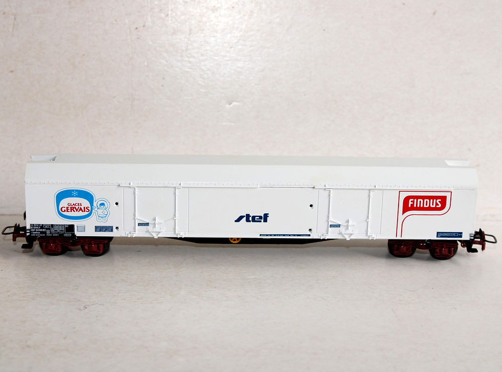 Pikkukuva: JOUEF HO 6760 WAGON REFRIGERANT ISOTHERME GERVAIS STEF FINDUS FOURGON FRIGO SNCF