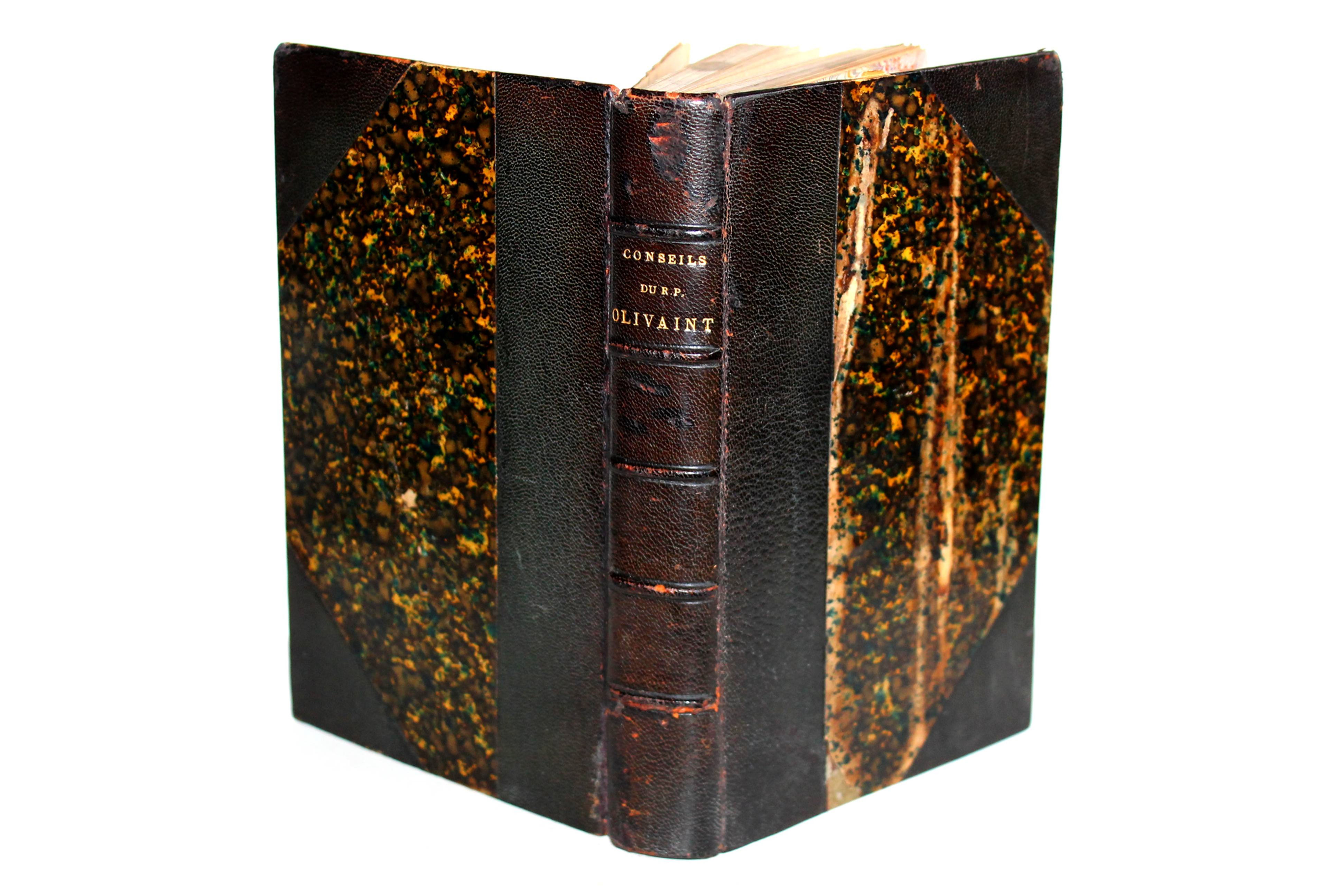 AUX JEUNES GENS: CONSEILS DU R.P OLIVAINT RECUEILLIS par le P. CH. CLAIR 1884 SG