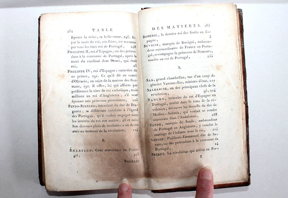 Thumbnail: REVOLUTIONS DE PORTUGAL de ABBE DE VERTOT, NOUVELLE EDITION AN XII 1804 LIBRAIRE