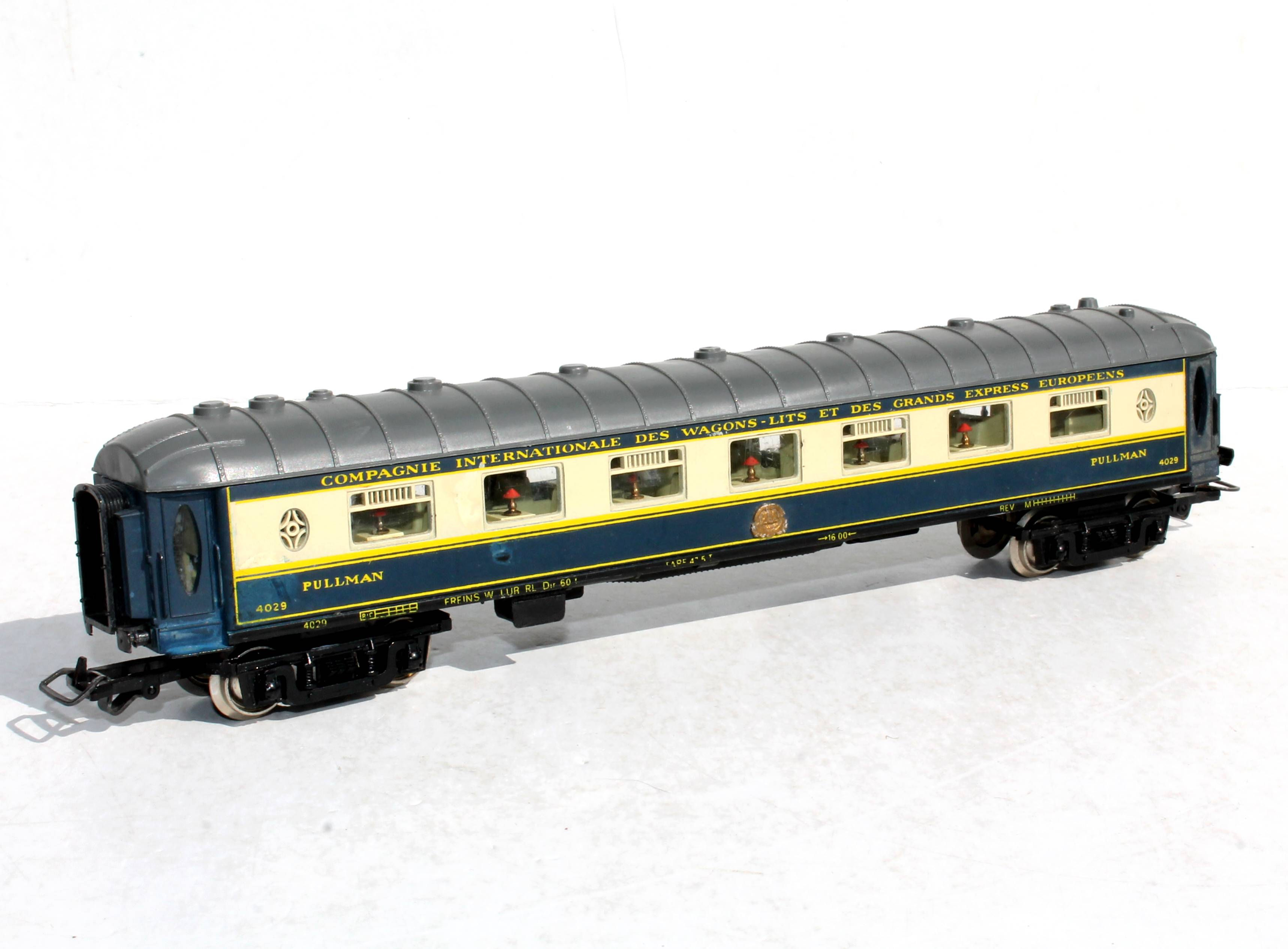 JOUEF HO 861 E, VOITURE VOYAGEUR RESTAURANT PULLMAN 4029 WAGON LIT CIWL AMÉNAGÉ