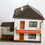 Miniaturbild: VOLLMER N REF 7702 MAQUETTE MAISON DE VILLE INDIVIDUELLE AVEC GARAGE DECOR TRAIN