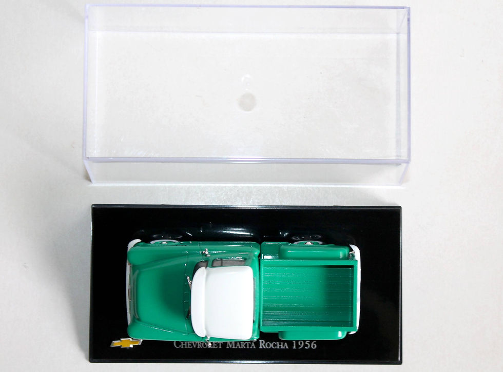 Miniatura: CHEVROLET MARTA ROCHA 1956 PICK UP VERT, MINIATURE 1/43 VOITURE AUTOMOBILE