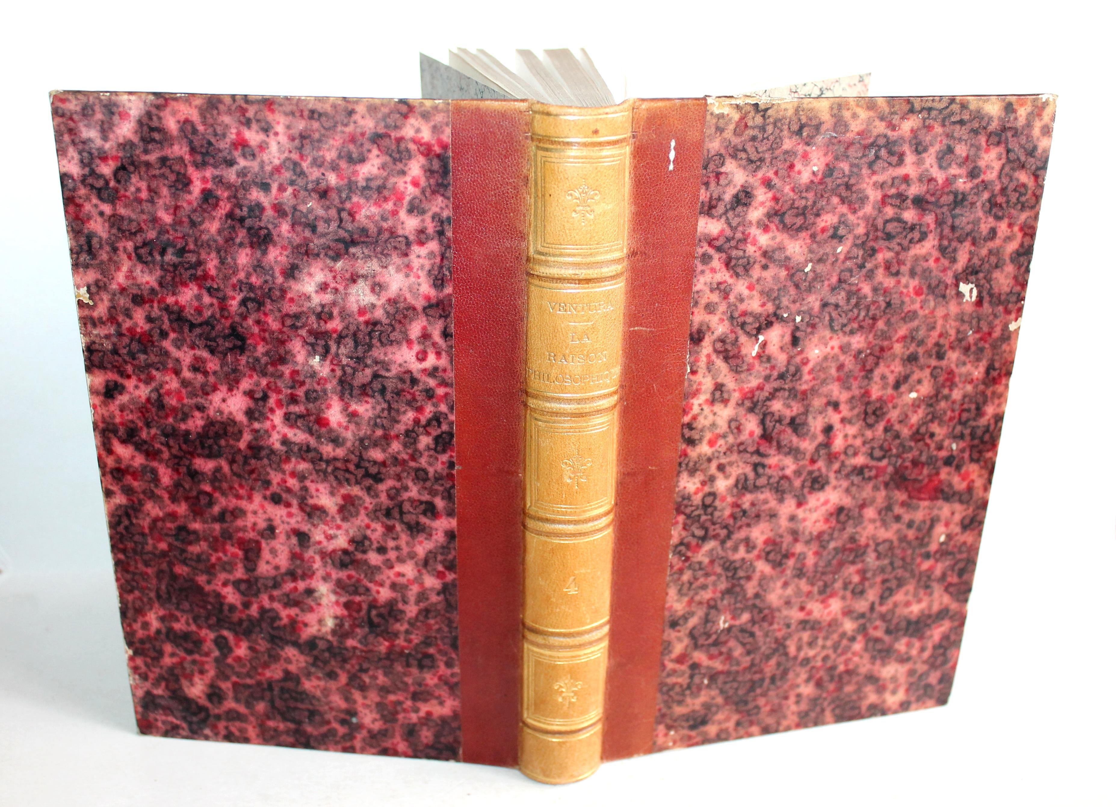 RAISON PHILOSOPHIQUE et RAISON CATHOLIQUE CONFERENCES de VENTURA DE RAULICA 1864