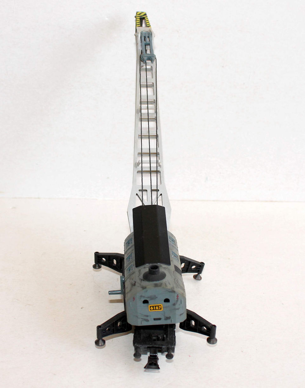 תמונה ממוזערת: FLEISCHMANN HO 1495 5595 WAGON GRUE PIVOTANTE FLECHE MOBILE INCLINÉ KRUPP ARDELT