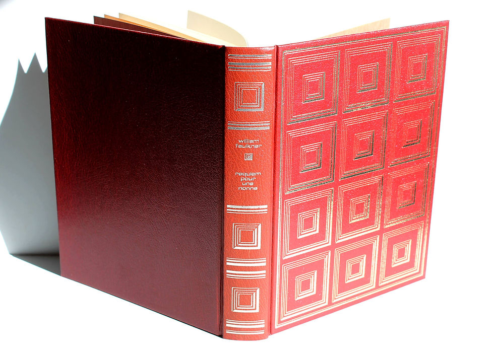 REQUIEM POUR UNE NONNE de WILLIAM FAULKNER, ILLUSTRATION PREYZNER 1957 GALLIMARD