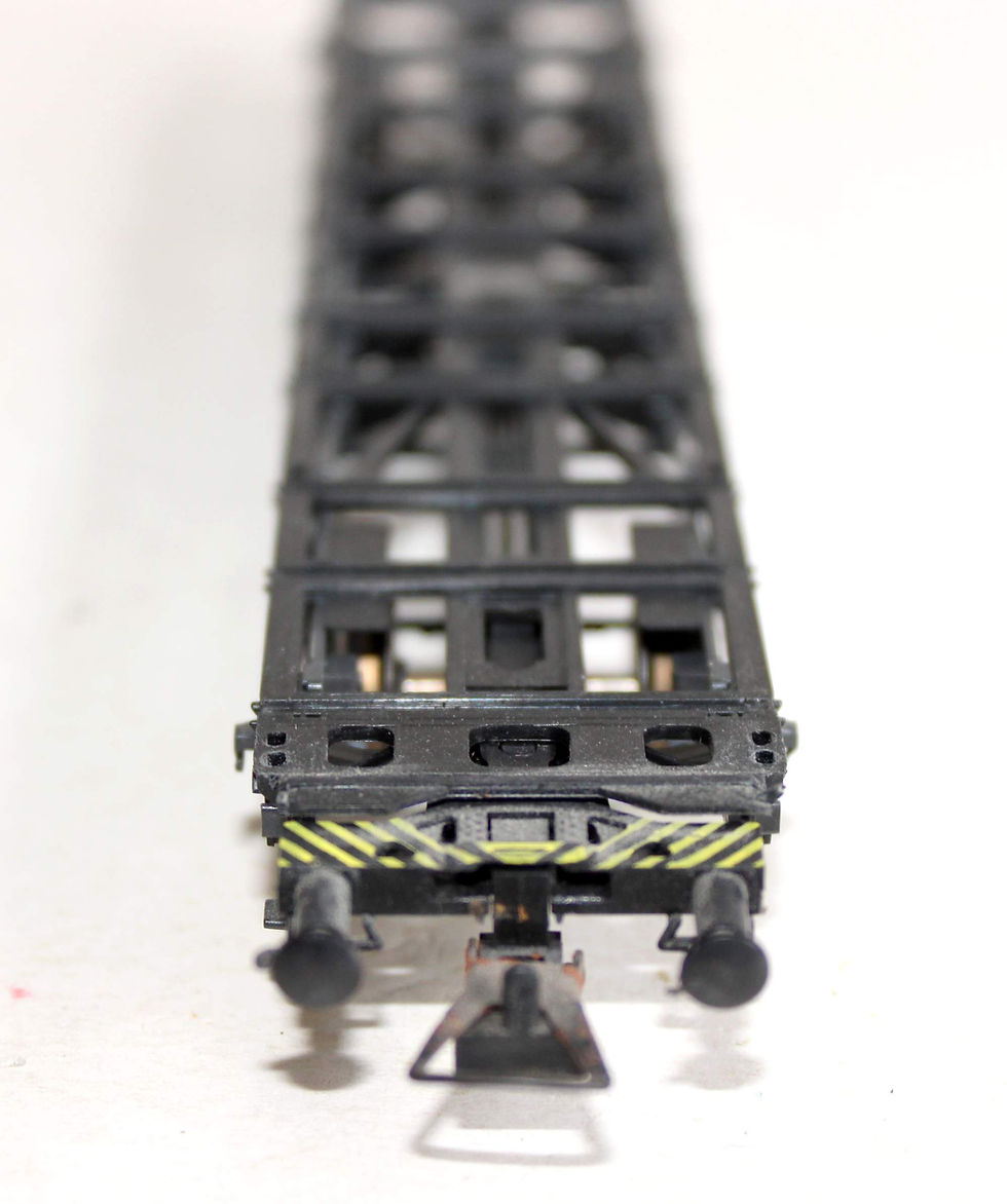 Indexkép: ROWA HO WAGON PLATEFORME PORTE CONTAINER DB TRANSPORT MARCHANDISES PAR CONTENEUR