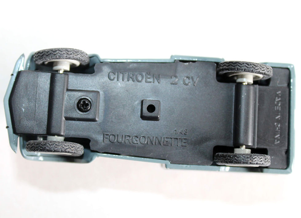 תמונה ממוזערת: ELIGOR 1/43 CITROEN 2CV FOURGONNETTE, GRIS VOITURE AUTOMOBILE MINIATURE VEHICULE