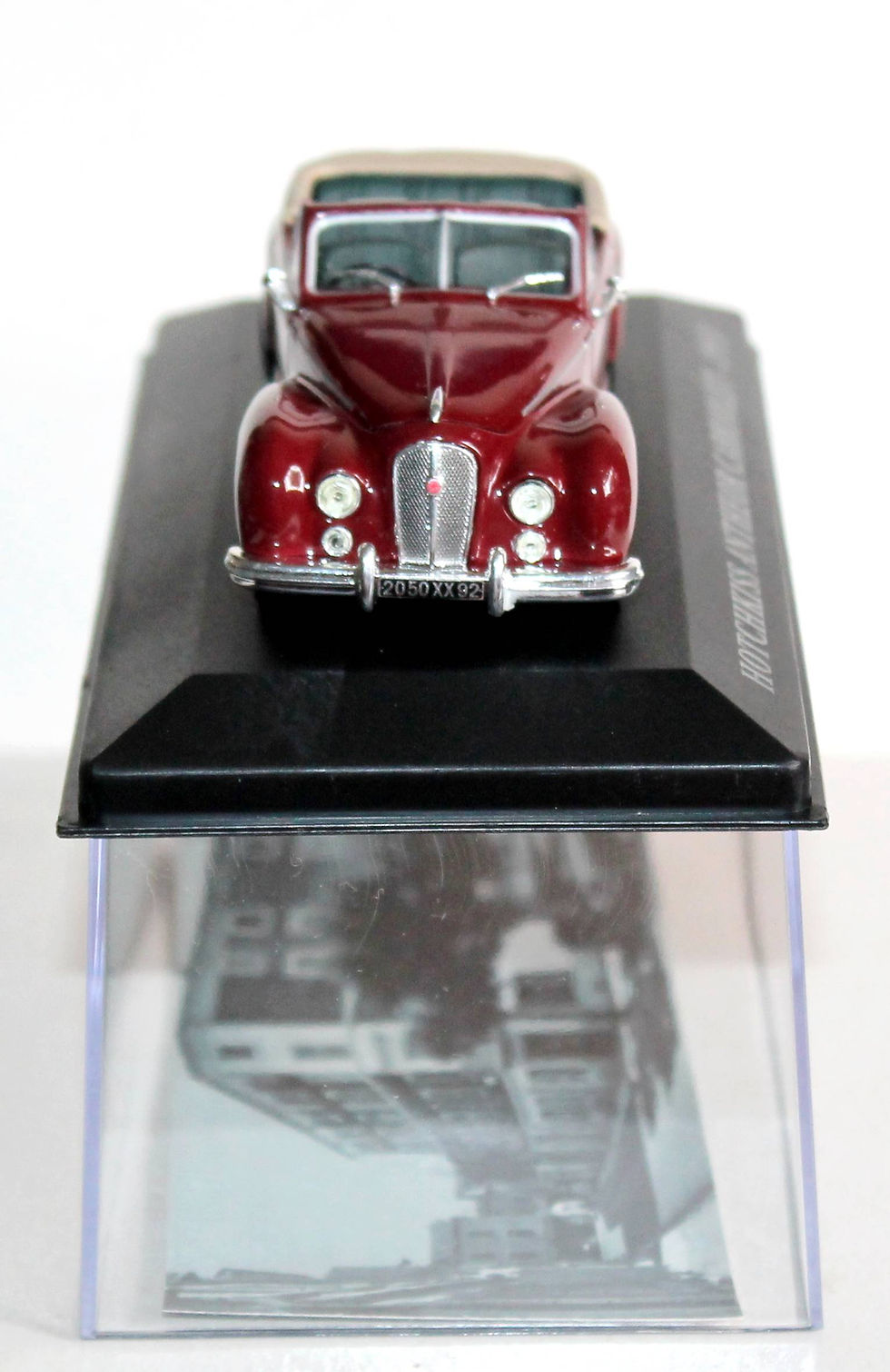 Miniatura: IXO 1/43 HOTCHKISS ANTHEOR CABRIOLET 1953 MINIATURE VOITURE AUTOMOBILE + DIORAMA