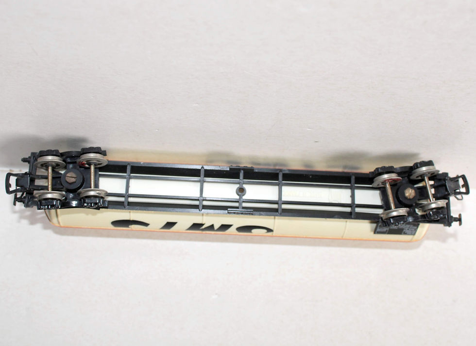 Thumbnail: JOUEF HO 6512 WAGON CITERNE PARE SOLEIL SMTS PLATEFORME PORTE CUV RESERVOIR SNCF