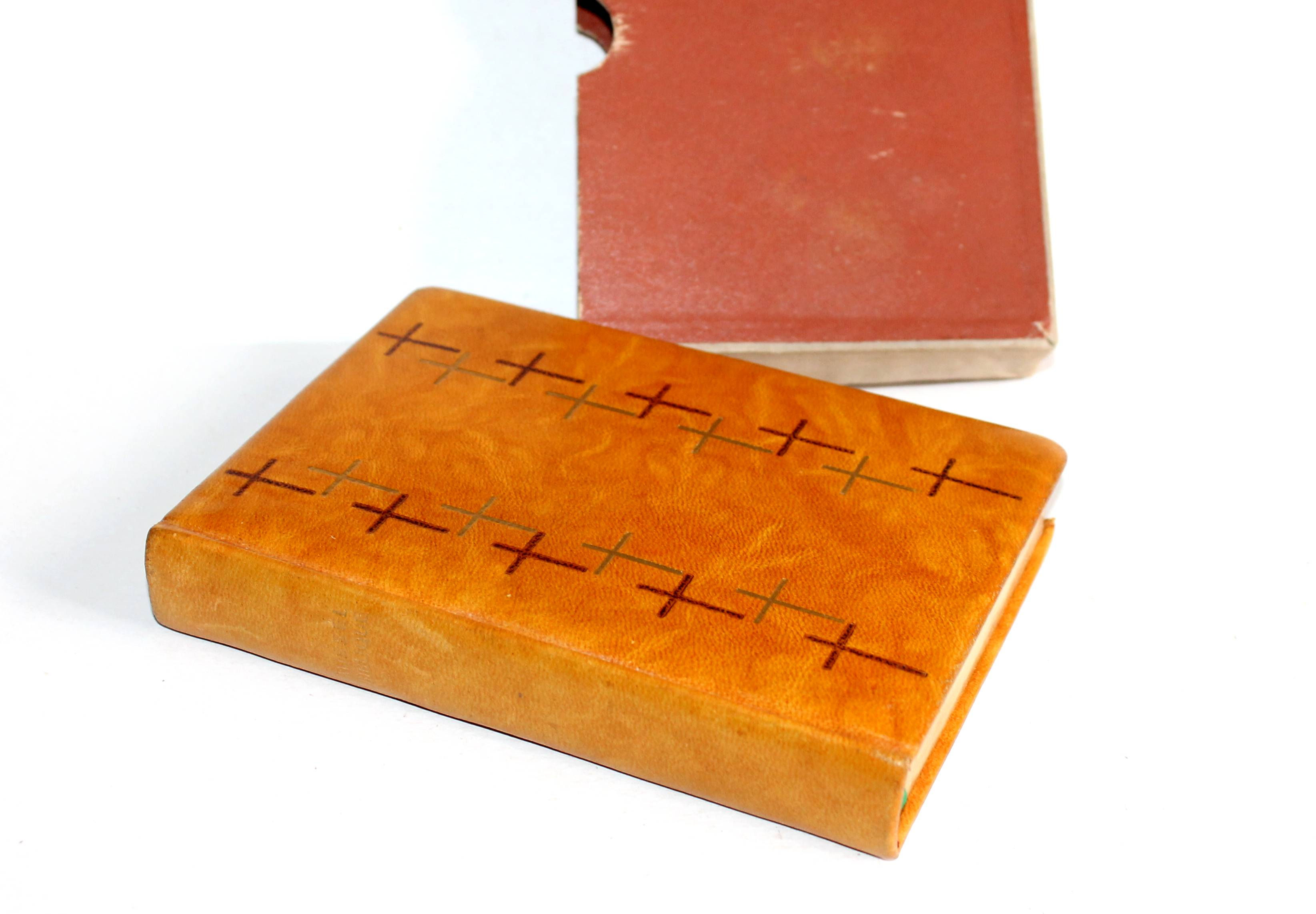 MISSEL BIBLIQUE DES DIMANCHES ET DES FETES 1965 TARDY - MAGNIFIQUE RELIURE CUIR