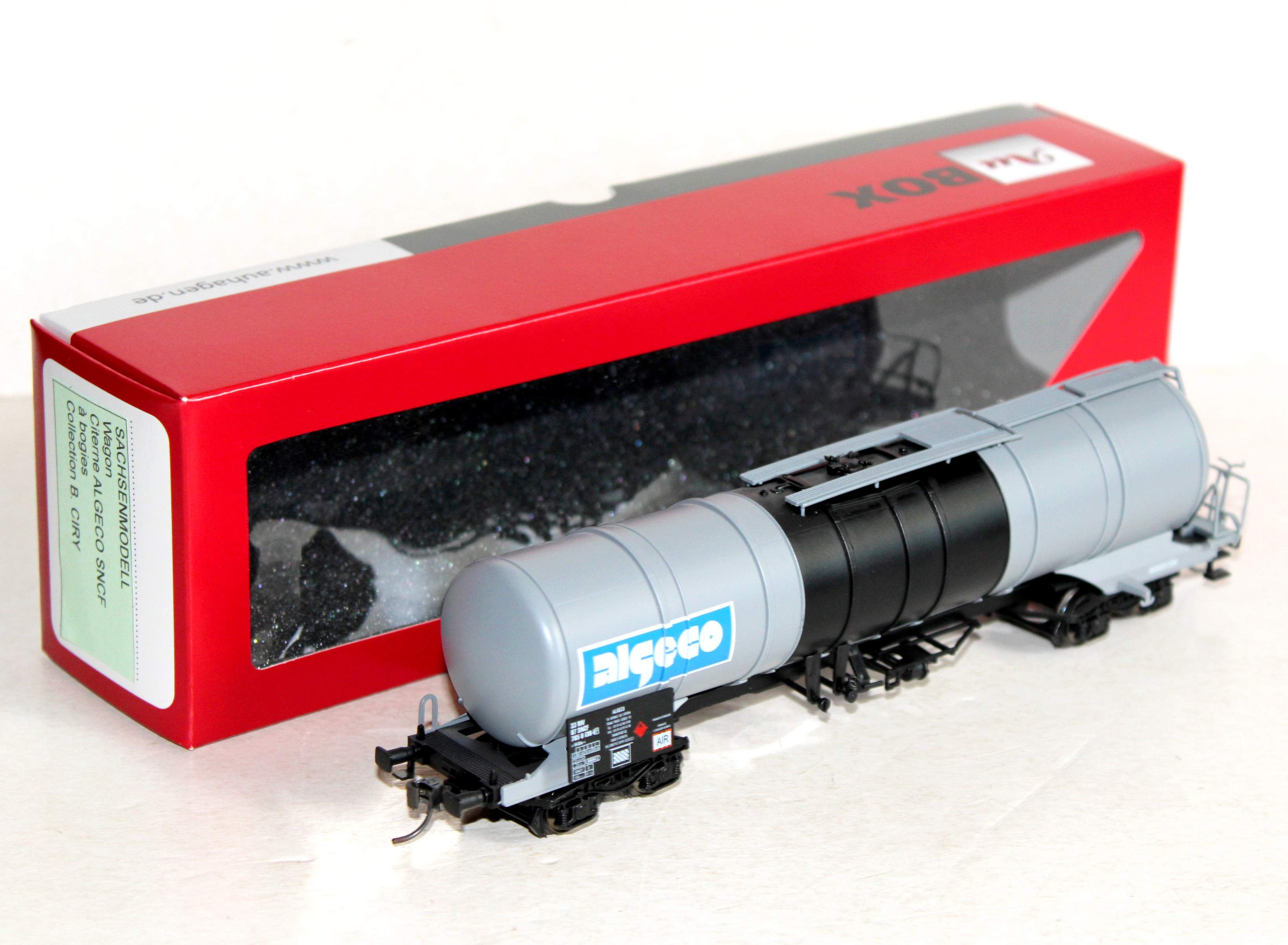 PIKO HO 54910 WAGON CITERNE ALGECO, RESERVOIR TRANSPORT PRODUIT PETROLIER / CIRY