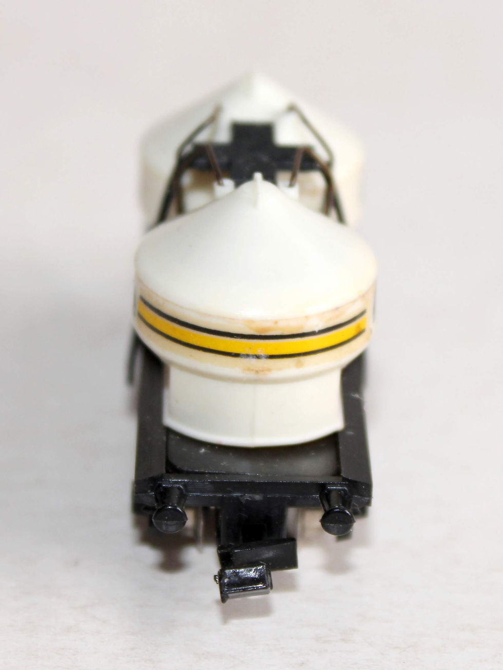 Pikkukuva: LIMA MICROMODEL N, 733 WAGON SILOS PORTE CITERNE TRANSPORT PULVERULENT OMYA SNCF