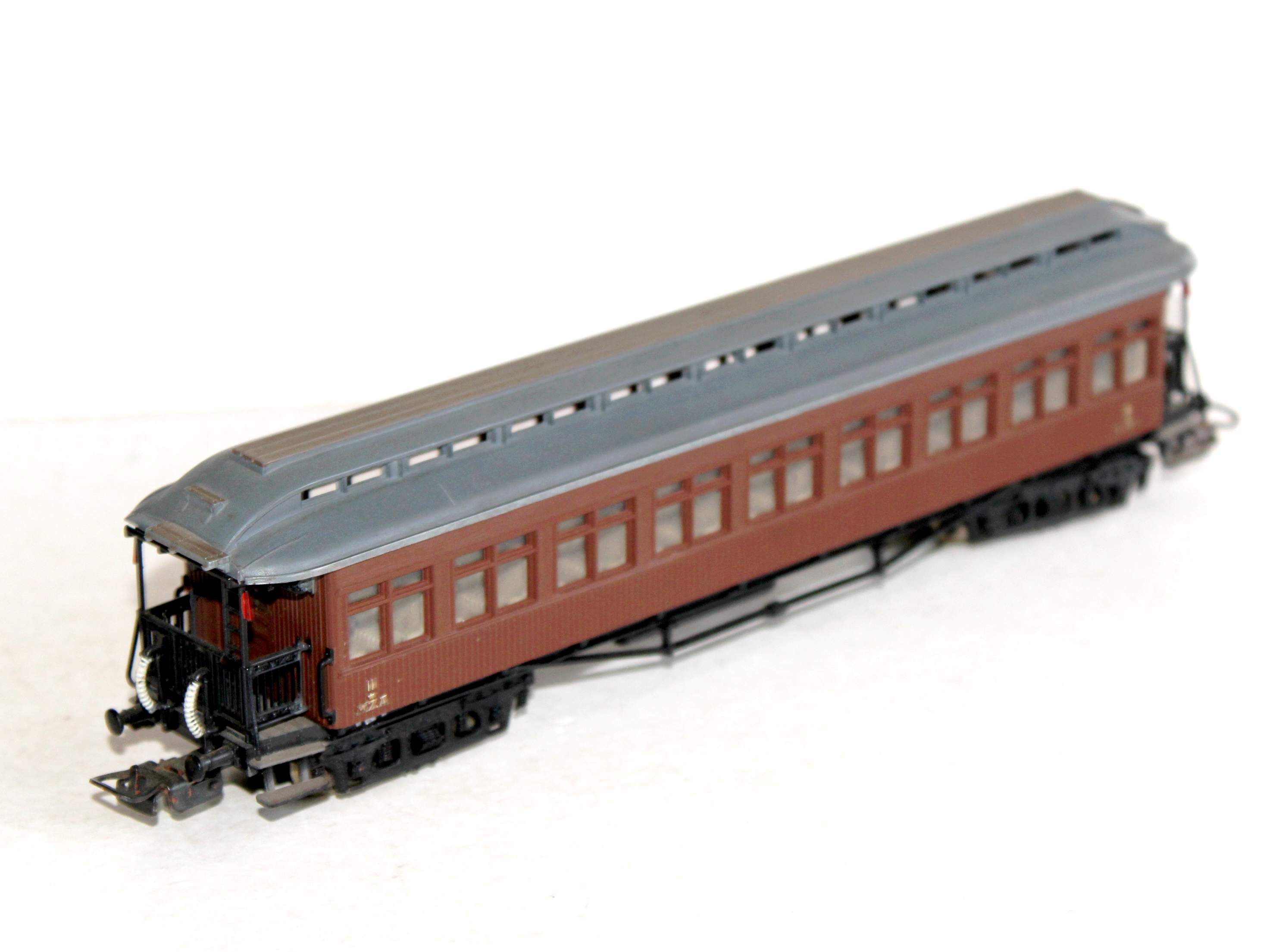ELECTROTREN HO 5000 VOITURE VOYAGEUR 2e CLASSE, WAGON DE LA COTE MZA BW, AMENAGÉ