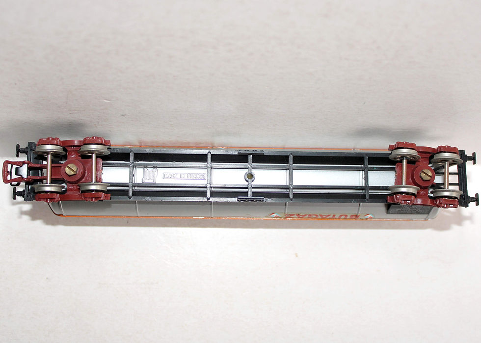 Miniatura: JOUEF HO 6511 WAGON CITERNE PARE SOLEIL SATI BUTAGAZ PROPANE PLAT PORTE CUV SNCF