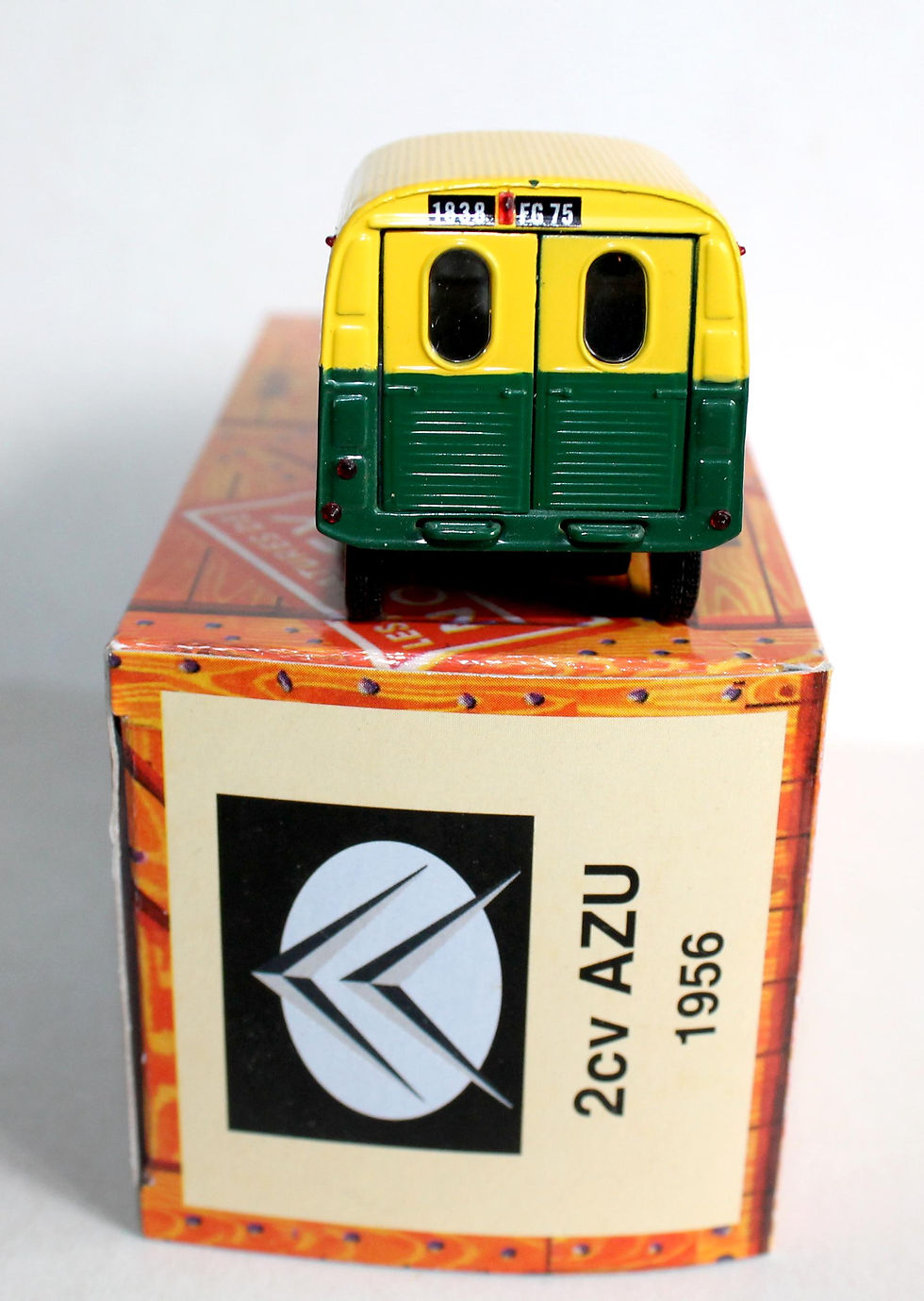 Miniatura: NOREV 1/43 CITROEN 2CV AZU KNORR 1956, FOURGONNETTE VOITURE AUTOMOBILE MINIATURE