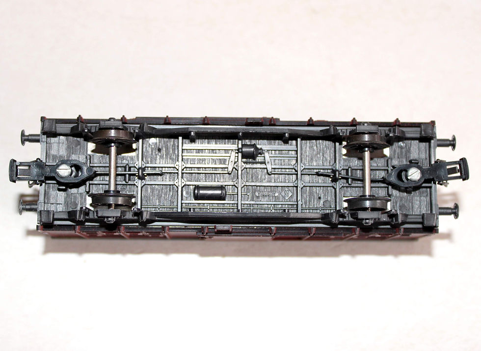 Miniaturebillede: ROCO HO 4300 WAGON COUVERT DE FRET FOURGON TRANSPORT MARCHANDISE FS ITALIA 11423