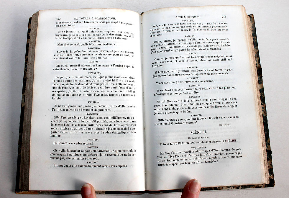 섬네일: OEUVRES COMPLETES DE RICHARD-BRINSLEY SHERIDAN par B. LAROCHE 1841 Lib. GOSSELIN