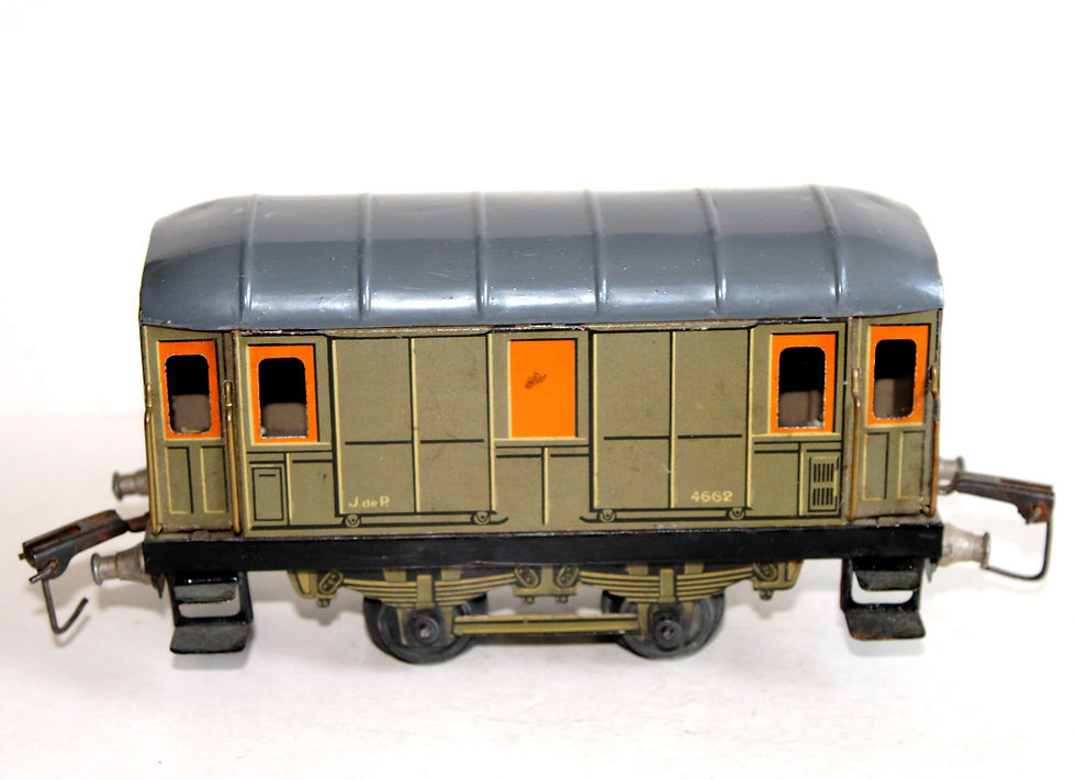 Pikkukuva: JEP 1/48 0 / O 4662-B WAGON COUVERT A BAGAGES FOURGON TRANSPORT MARCHANDISE SNCF