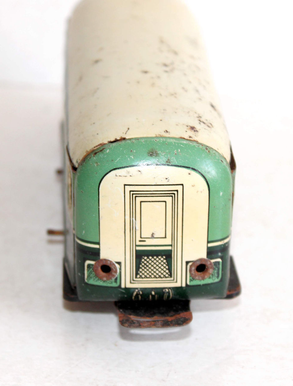 サムネイル： RARE! CHARLES ROSSIGNOL O CR 162 VOITURE VOYAGEUR 2e CLASSE EN TOLE LITHOGRAPHIÉ