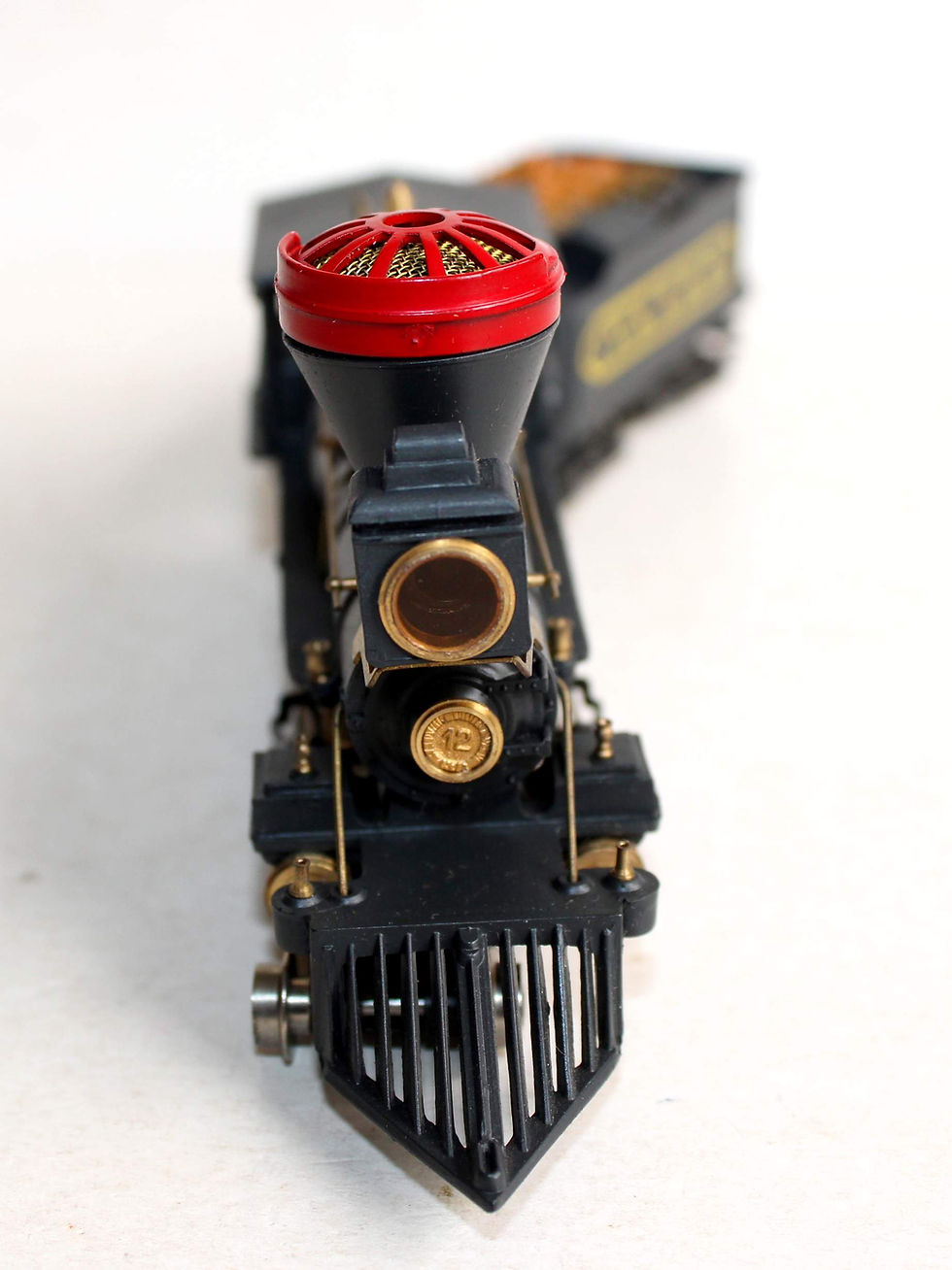 Miniatura: POCHER HO 802 /2/PO LOCOMOTIVE A VAPEUR + TENDER AMERICAINE GENOA VIRGINIA & TRR