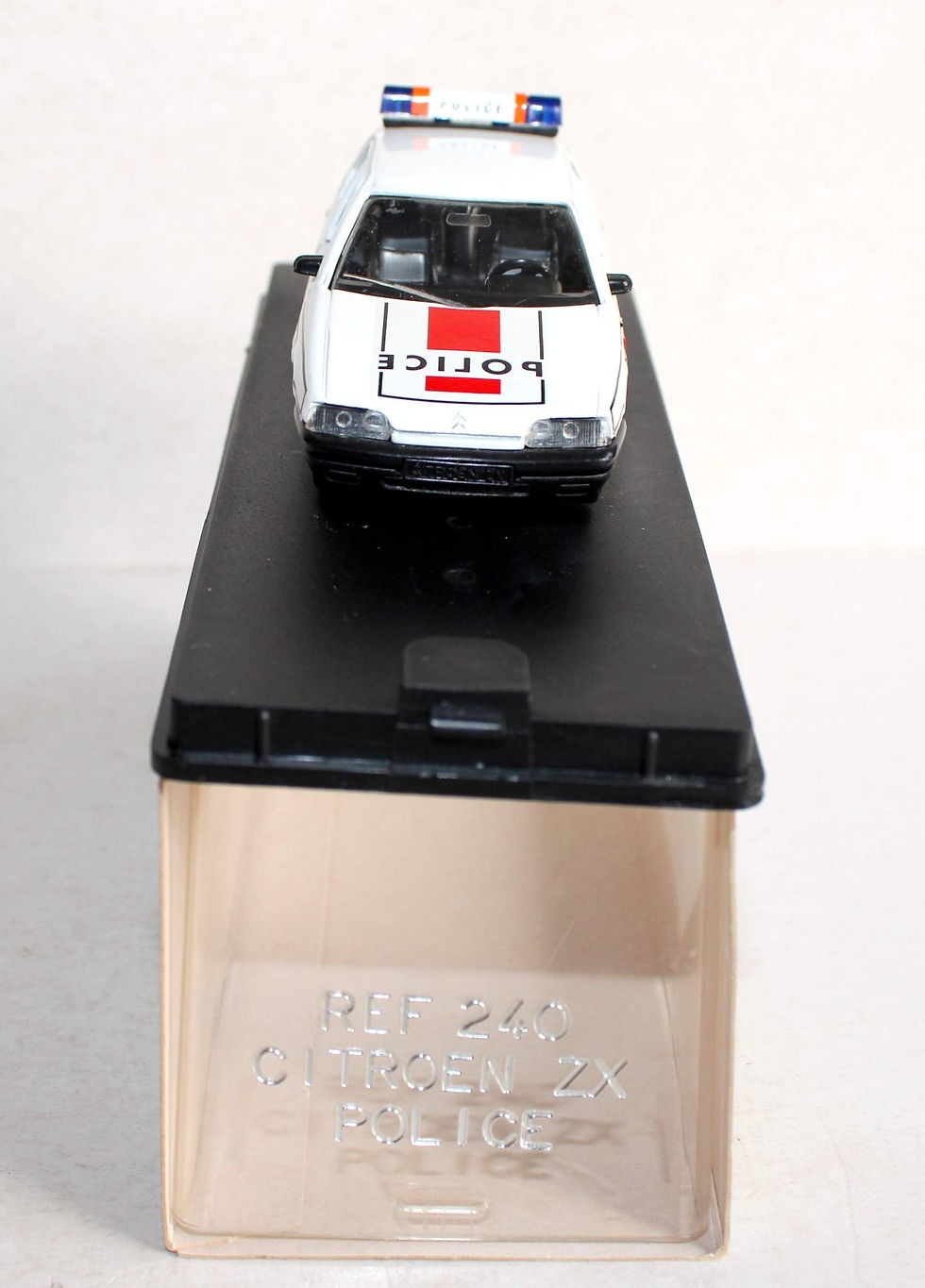 Miniatura: VEREM 1/43 REF 240 CITROEN ZX POLICE, MINIATURE AUTO VOITURE VEHICULE POLICIER