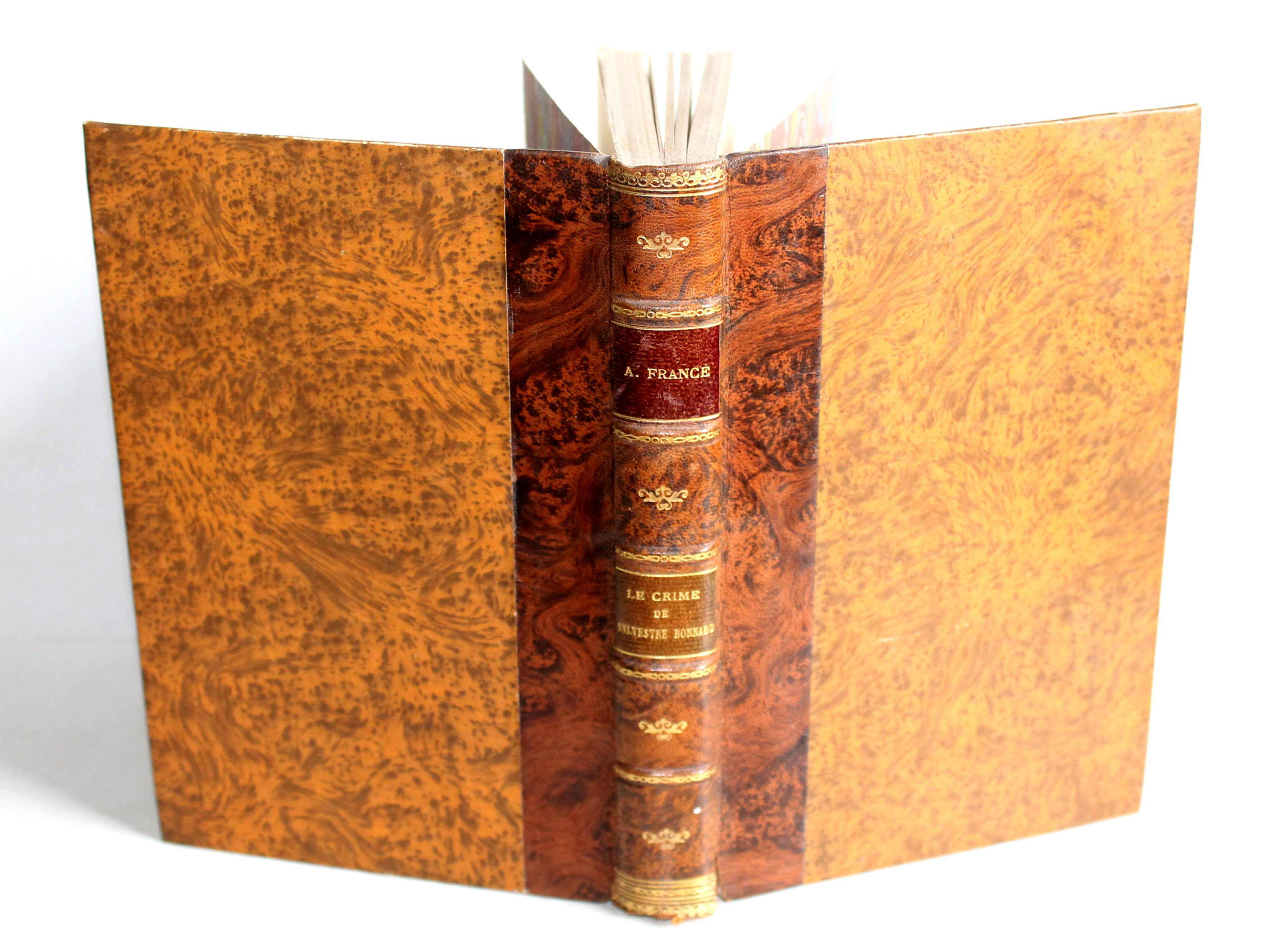 LE CRIME DE SYLVESTRE BONNARD par ANATOLE FRANCE 1919 CALMANN LEVY EDITEURS