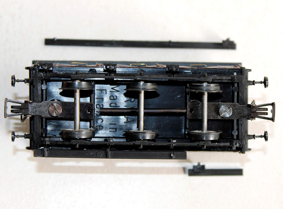 Hình thu nhỏ: RMA HO 1611 VOITURE VOYAGEUR 1e CLASSE WAGON COMPARTIMEN PORTIERE LATERAL PLM A2