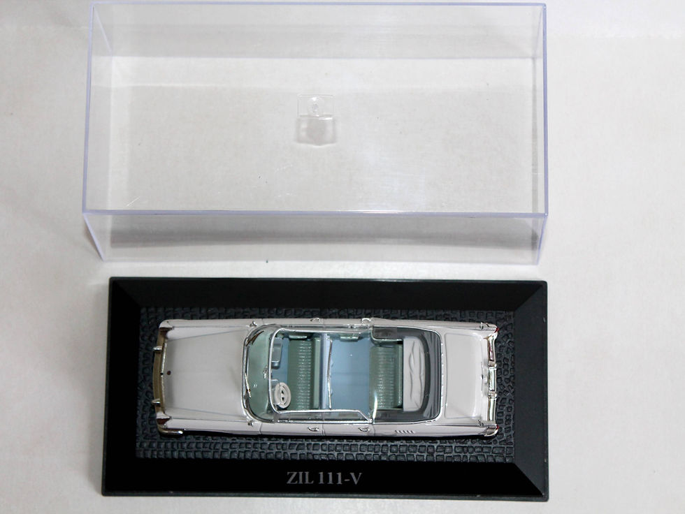 Miniatura: ZIL 111-V BREJNEV CHEF D'ETAT A MOSCOU, MINIATURE 1/43 VOITURE AUTOMOBILE / NEUF