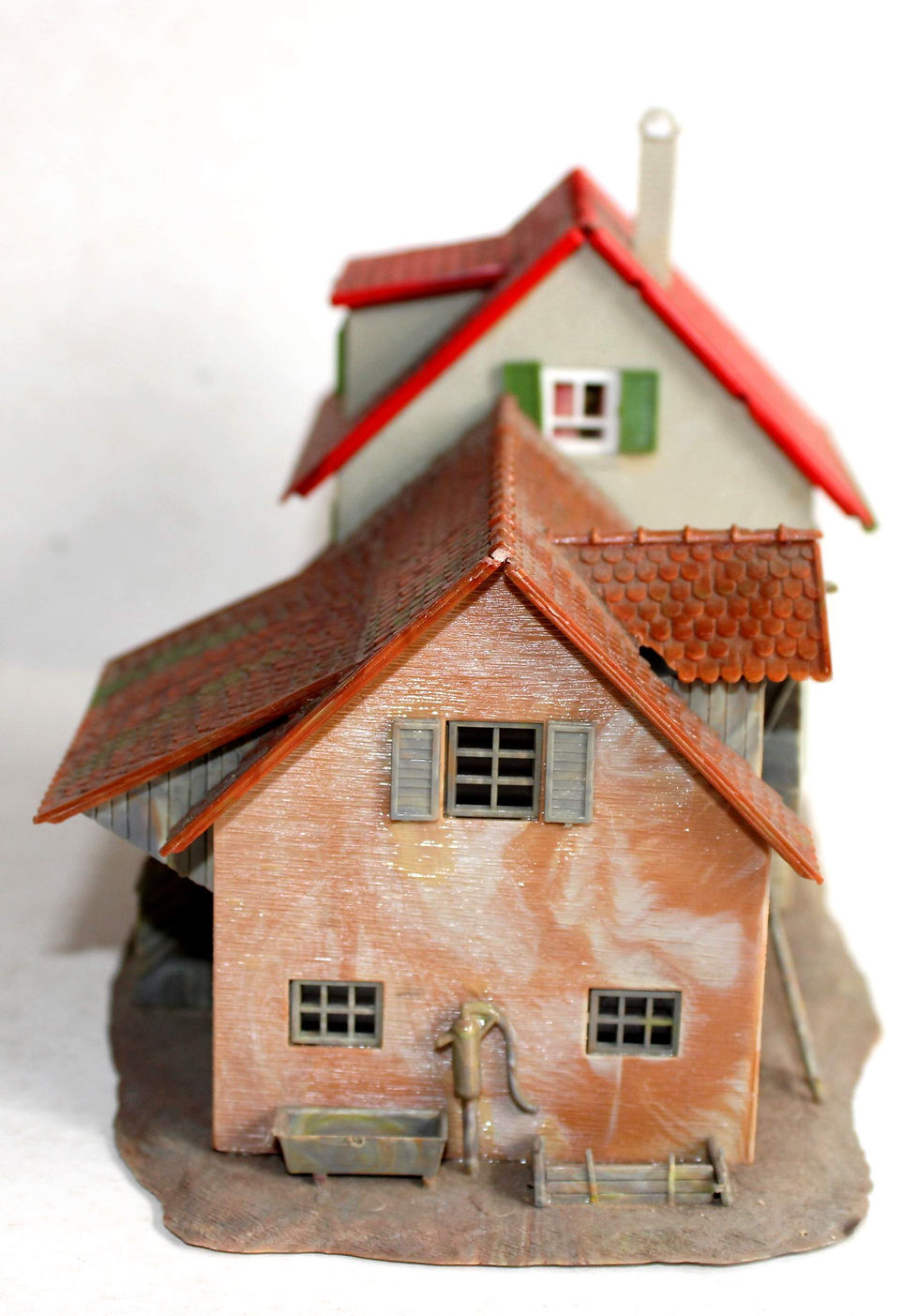 Miniatura: FALLER HO b-276 A, MAQUETTE FERME AVEC GRANGE, MAISON INDIVIDUELLE DE CAMPAGNE