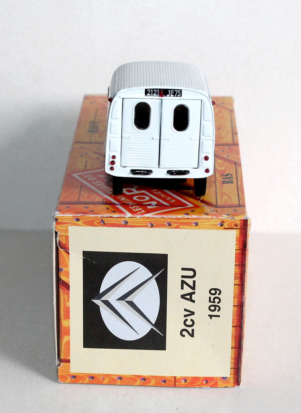 Miniatura: NOREV 1/43 CITROEN 2CV AZU FORMICA 1959, FOURGONNETTE VOITURE AUTO MINIATURE