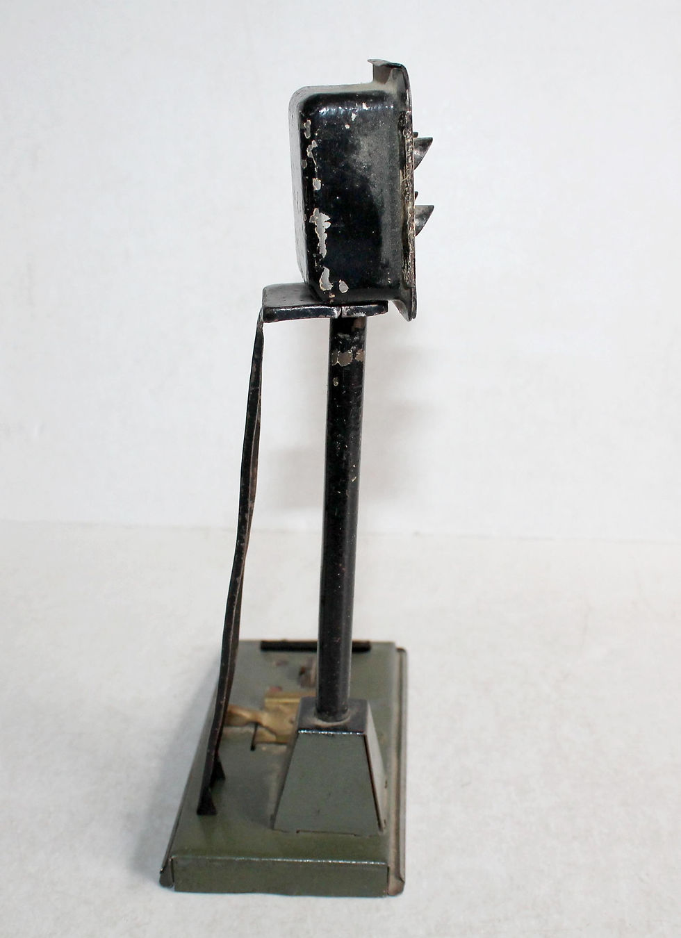 Indexkép: JEP O 1/48 SIGNAL LUMINEUX A 4 FEU ROUGE VOIE FERROVIAIRE AVERTISSEUR ELECTRIFIÉ