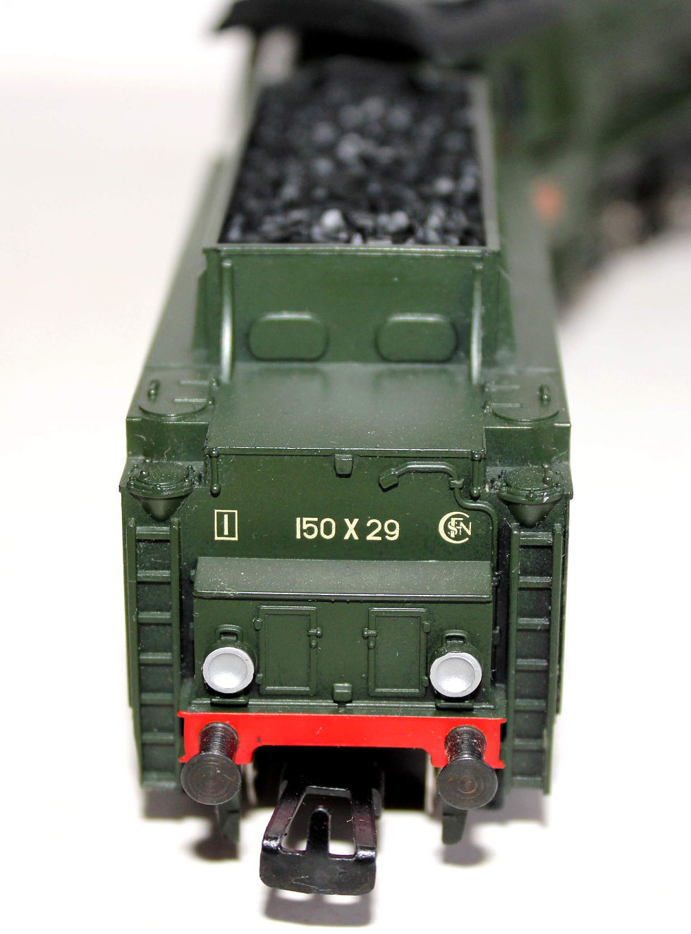 Thumbnail: MARKLIN HAMO HO 8346 LOCOMOTIVE VAPEUR DECAPOD SNCF 150 X 29 FUMIGENE, MOTEUR OK