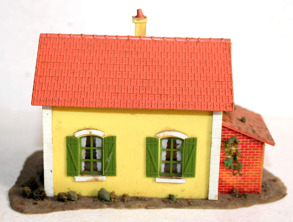 Indexkép: JOUEF HO 980 MAQUETTE MAISON DE GARDE BARRIERE, HABITATION INDIVIDUELLE + NICHE