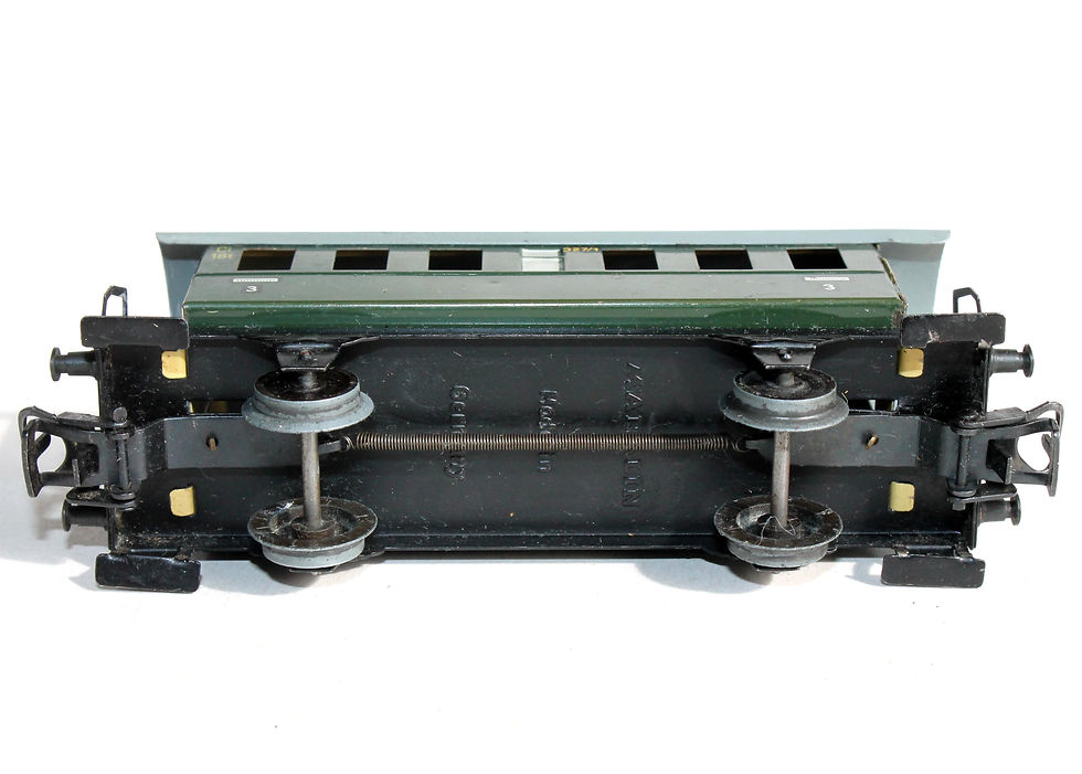 섬네일: MARKLIN HO 327/1 VOITURE VOYAGEUR 3e CLASSE ANCIEN WAGON PASSAGER TOURISME METAL