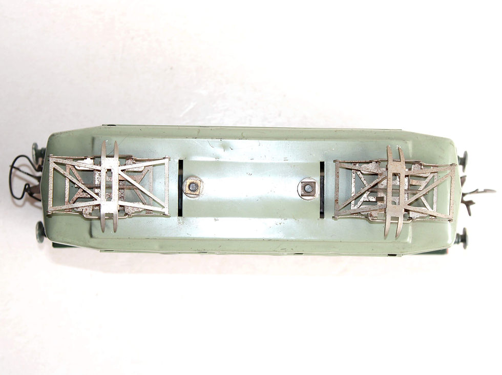 Miniaturebillede: HORNBY 1/43 O REF TBB, LOCOMOTIVE MOTRICE ELECTRIQUE TYPE 1B1 SNCF BB 8051 TRAIN