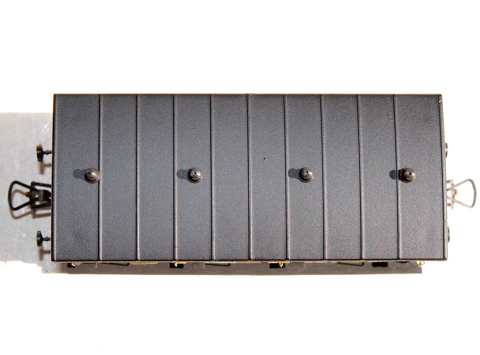 Pikkukuva: RMA HO 1612 VOITURE VOYAGEUR 2e CLASSE, WAGON COMPARTIMENT PORTIERE LATERALE PLM