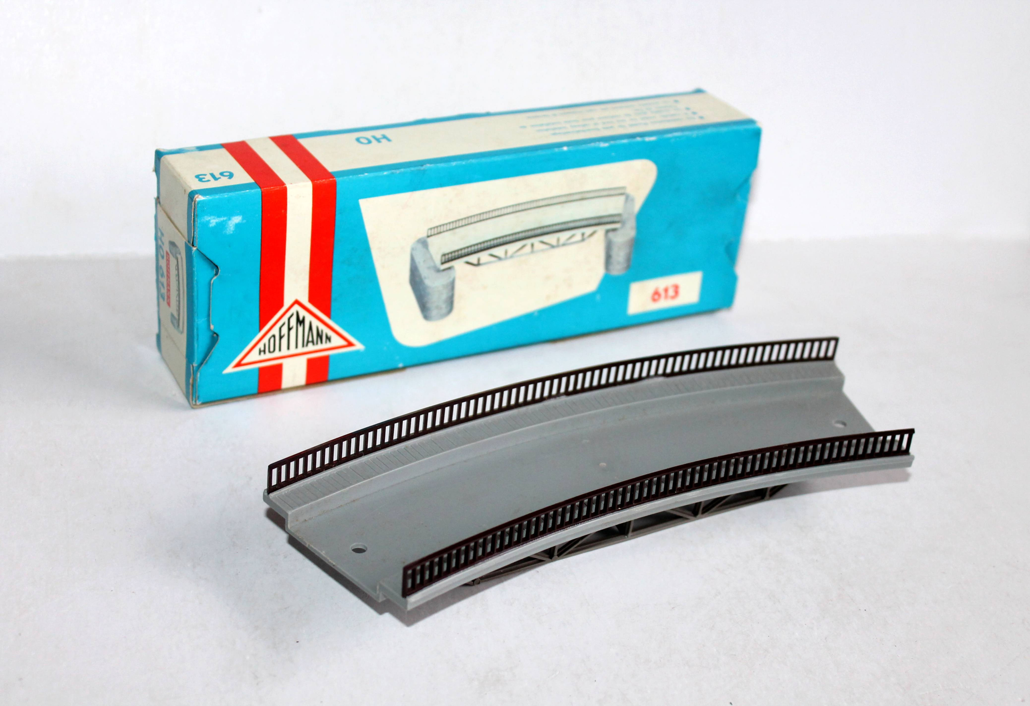 HOFFMANN - PONT TABLIER COURBE - N°613, ECH: HO, MAQUETTE MINIATURE TRAIN - NEUF