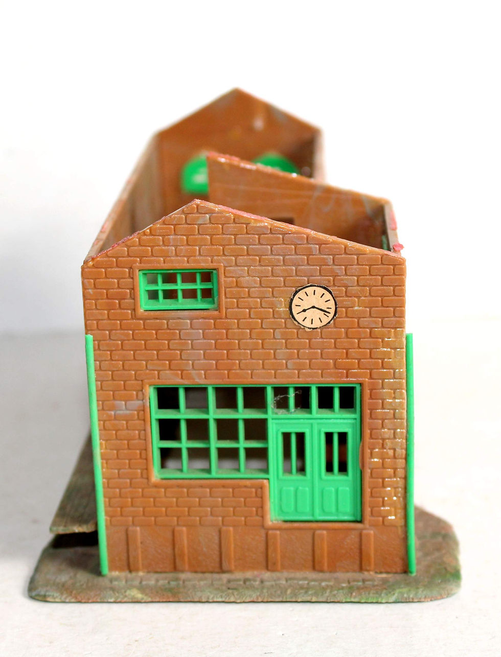 Thumbnail: POLA HO 556 MAQUETTE ENTREPOT MARCHANDISE AGRICOLE EXPEDITION HANGAR FERROVIAIRE