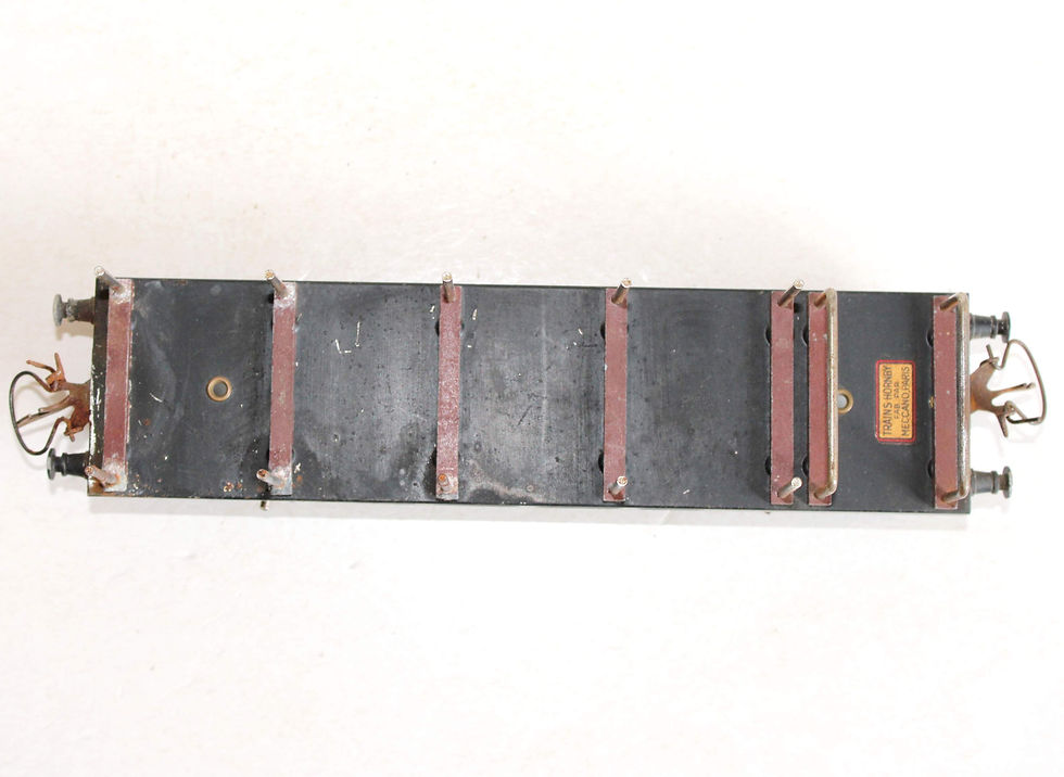 Indexkép: HORNBY 1/43 O, LONG WAGON PLATEFORME A RANCHER L: 23,5cm TRANSPORT CHARGE LOURDE
